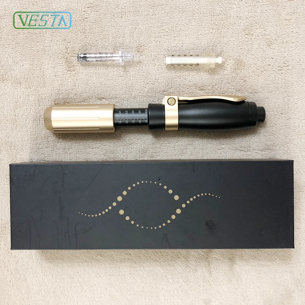 2019 Vesta Factory Price Needle Free Air Pressure Injector Hyaluronic Acid Pen For Lips Filling