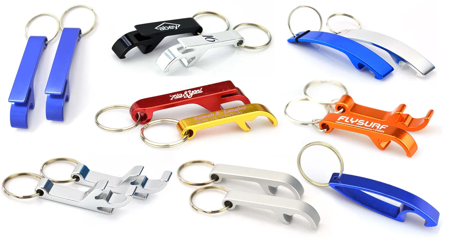 5pcs Bottle Opener Key Ring Chain Keyring Keychain Claw Beer Metal Bar Too F6X8 