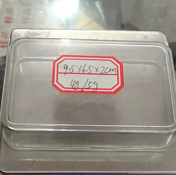 clear plastic rectangular boxes