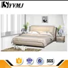 commercial furniture general use bed wood double bed with storage