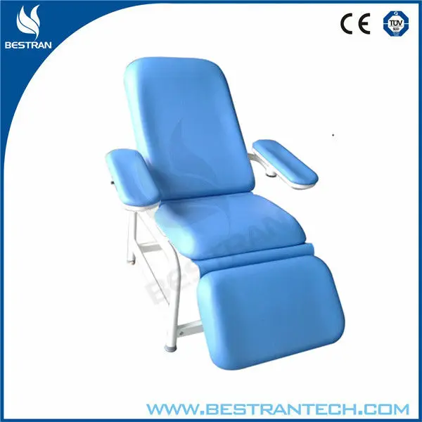 China Bt Dn008 Manual Blood Collection Chair Phlebotomy Couch