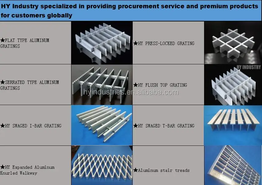 expanded aluminum grating