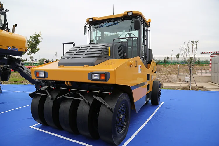 26ton pneumatic rubber tire road roller for sale xp263 soil