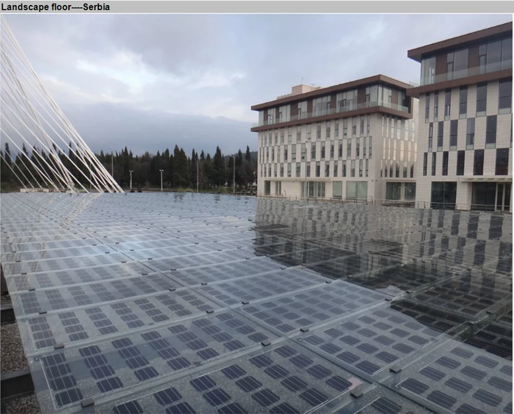 500w BIPV Double Glass Transparent Sunroom Panels by FY