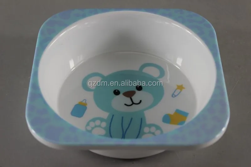 5.5 " Melamine Kid's Square Bowl