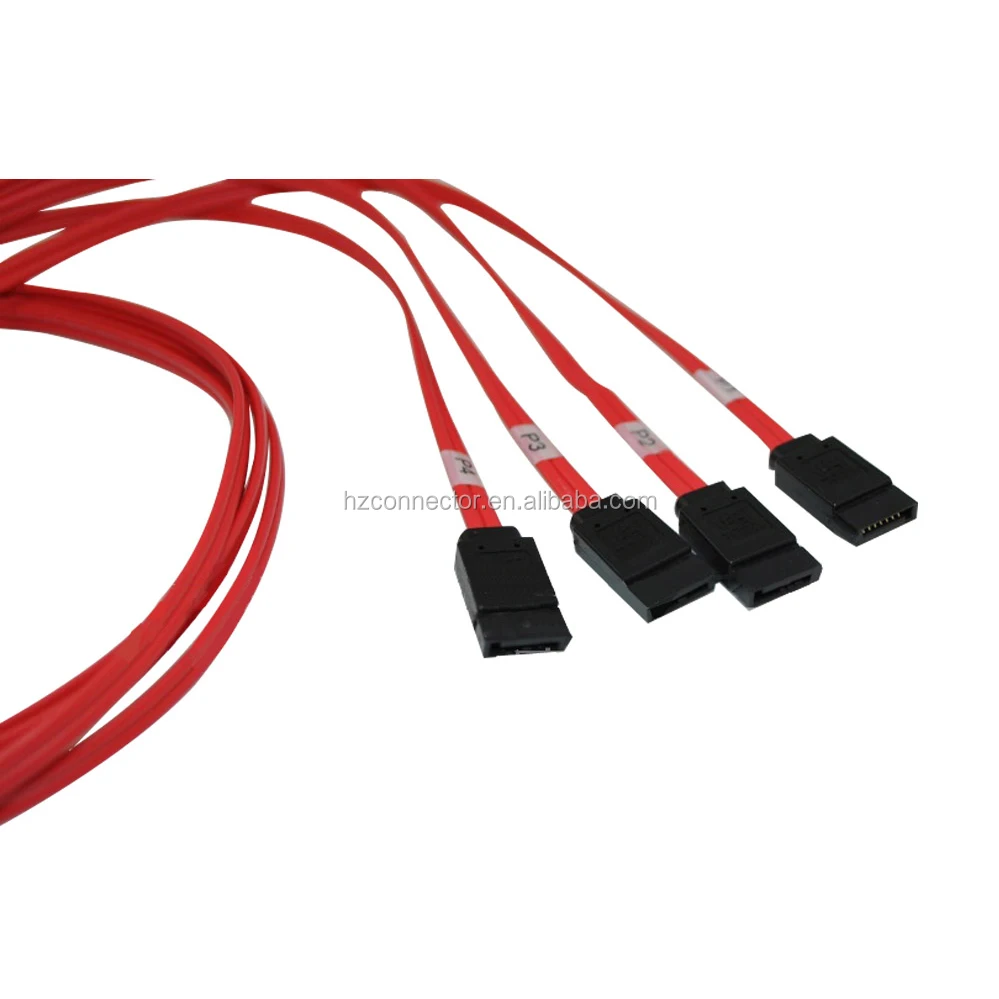 Sff8482 Sata 0.5m 0.5meter 30awg Internal Sas 29pin Sff8482 To 7pin
