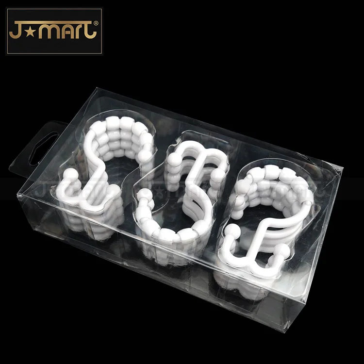 Clear Plastic Shower Curtain Rings With Heavy Duty Hooks Buy