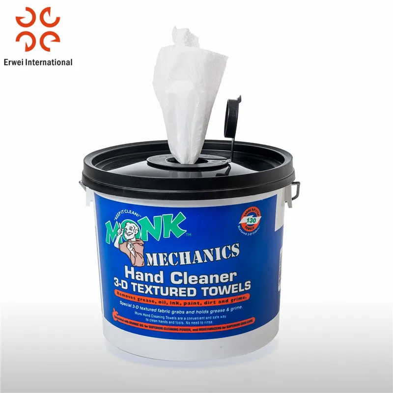 Multi Purpose Industrial Cleaning Wet Wipes Hand Wipes For Heavy Duty