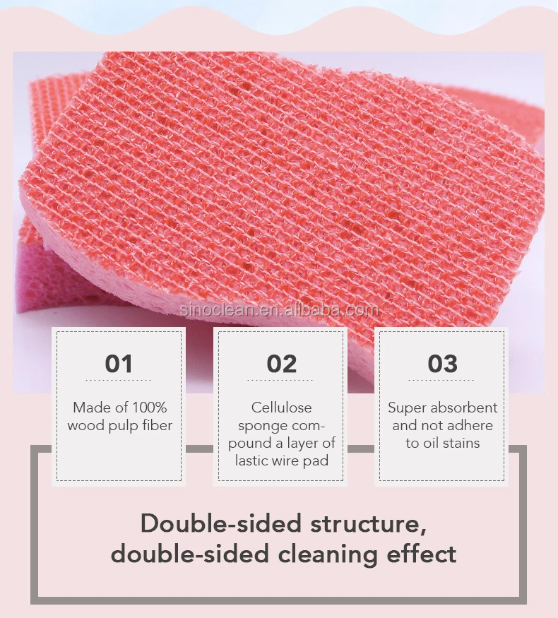 Abrasive Plastic Wire Sponge 3m Sponge Cleaning Cellulose Sponge 11