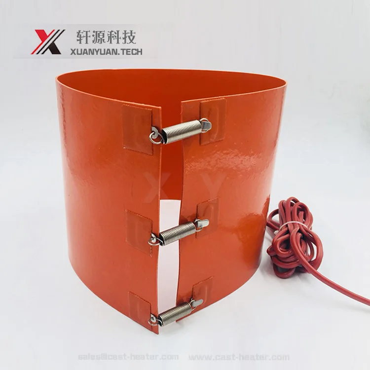 Silicone Rubber Pipe Heater Gre Heating Blanket 10" 12" 110v 863watts