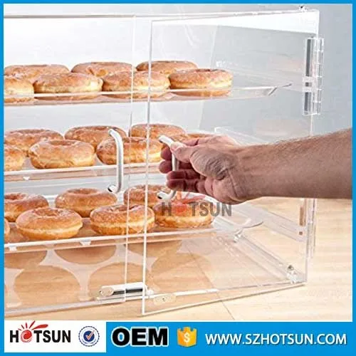 Acrylic Kotak Roti  Kotak Kue Baker Kabinet Model Akrilik 
