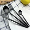 custom metal souvenir spoon western handmade stainless steel matte black flatware from thailand