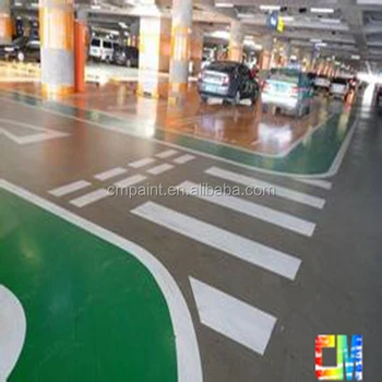  Cat  Epoxy Lantai  tahan Debu Tahan Slip Mobil Parkir Lantai  