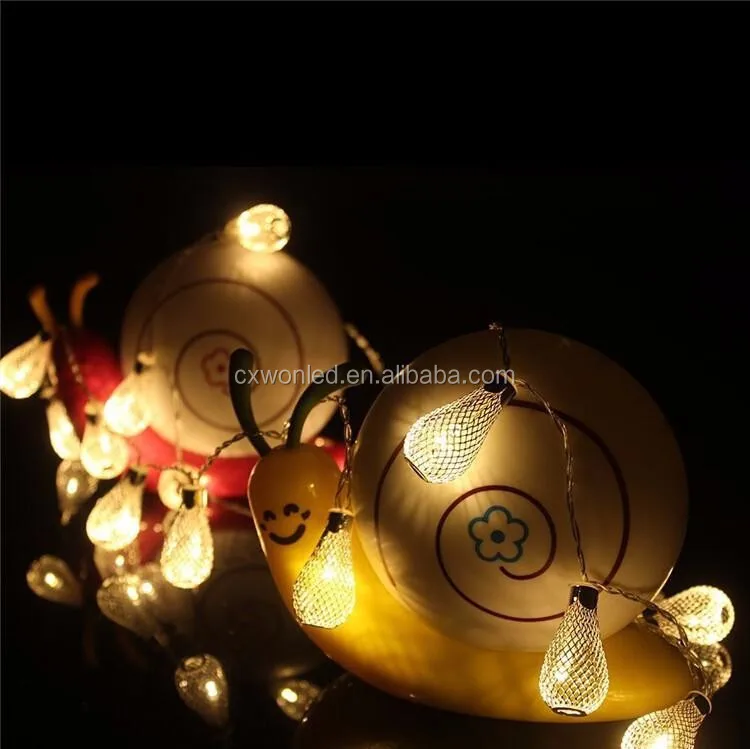led string LED Metal Drip String Lights 1.jpg