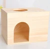 Custom bite-resistant pine villas Small pet Meter window cabin chinchillas wooden squirrel House