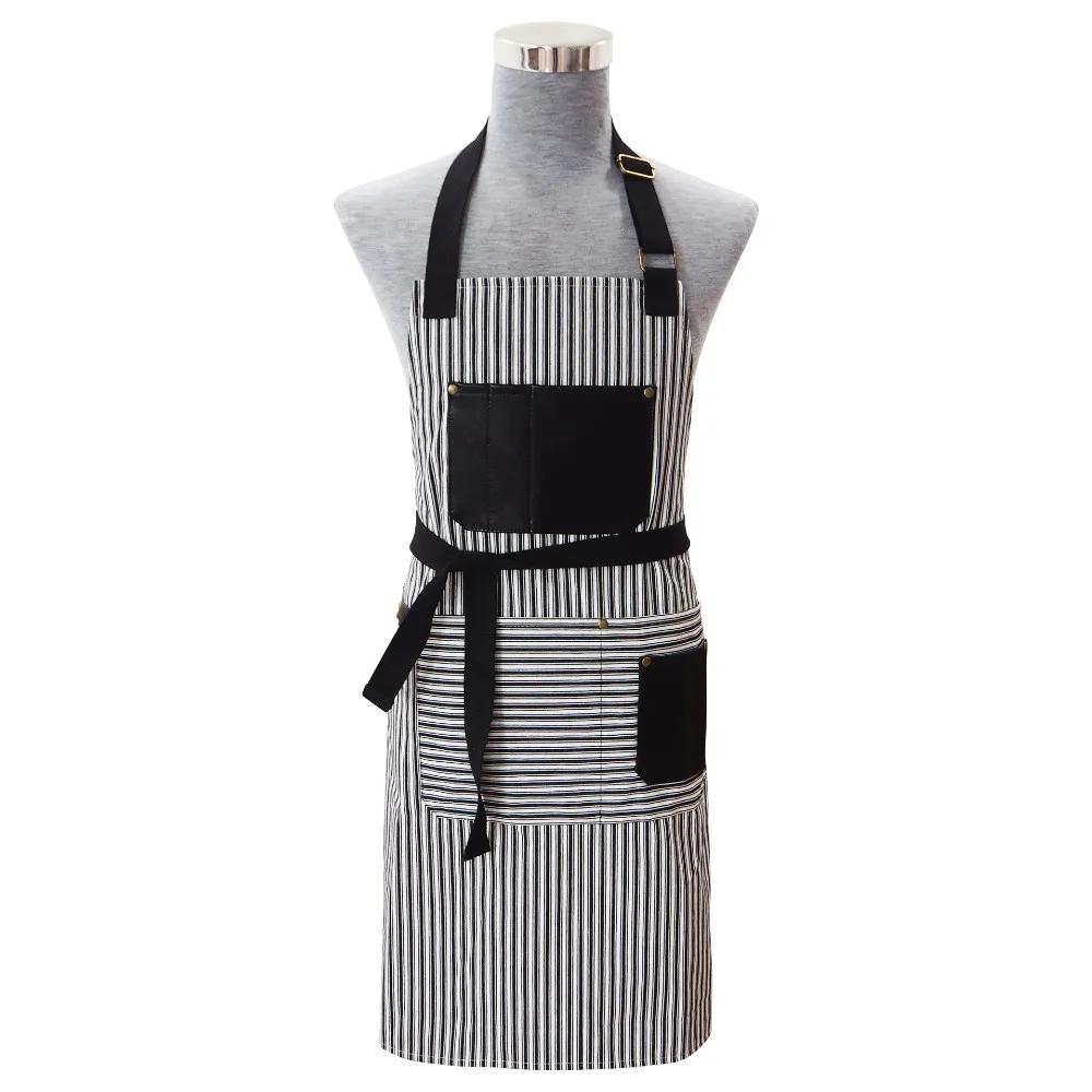 Coffee Shop Restaurant Barber Apron Denim Apron Men And Women ...