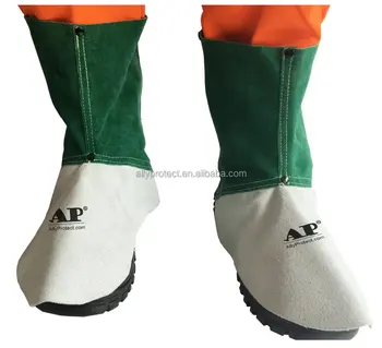 thumbnail image 2 of Welding Leather Shoe Cover – Heat Insulation Protection Safety Footwear – One Size 2 of 5
