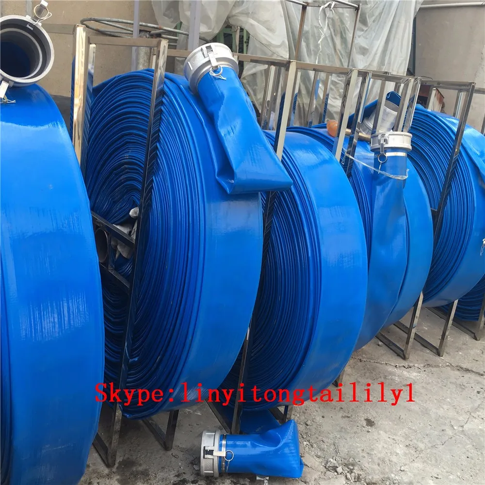 Lay Flat Discharge Hose For Slurry And Sludge/lay Flat Irrigation Hose