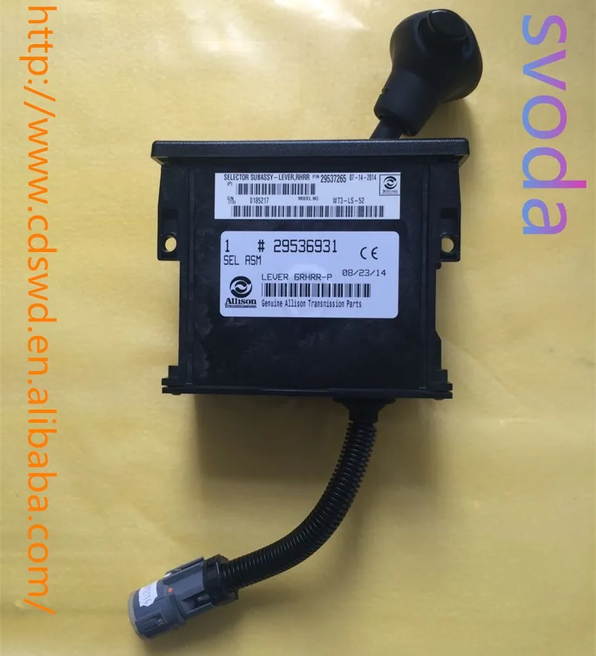 Original Terex Parts 29536931 Allison Transmission gear selector