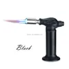 Windproof lighter 1300c adjustable flame high temperature Butane Inflatable Point Cigar Double Spray Gun