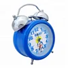New Design Round Shape Plastic Children Alarm Clock
