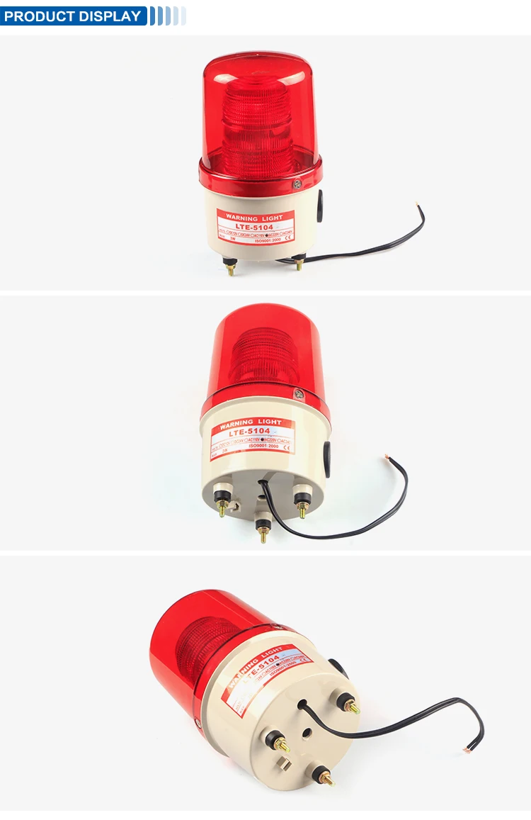 Lte5104 Led Strobe Flashing Warning Light Remote Controlled Warning