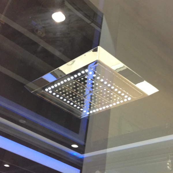 Head Shower With Lights Fan Speaker Led Rain Shower Head Buy Led Rain