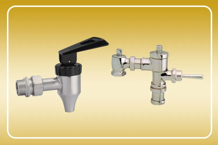 Big production ability beer valve spare parts with cap