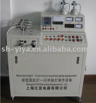 Exhaust Table For Neon Tube Made Buy Vacuum Pump Assembly