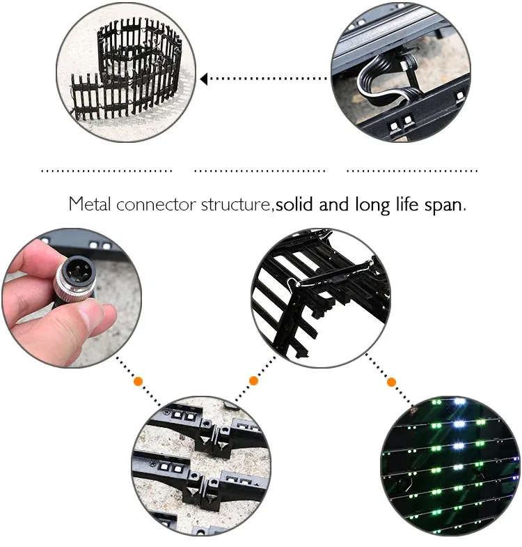 Big outdoor screen P37.5 concert used soft led curtain display outdoor rental led curtain display