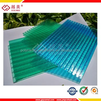 yuemei ten years guaranty plastic clear polycarbonate sheet rubber rubber roofing sheets