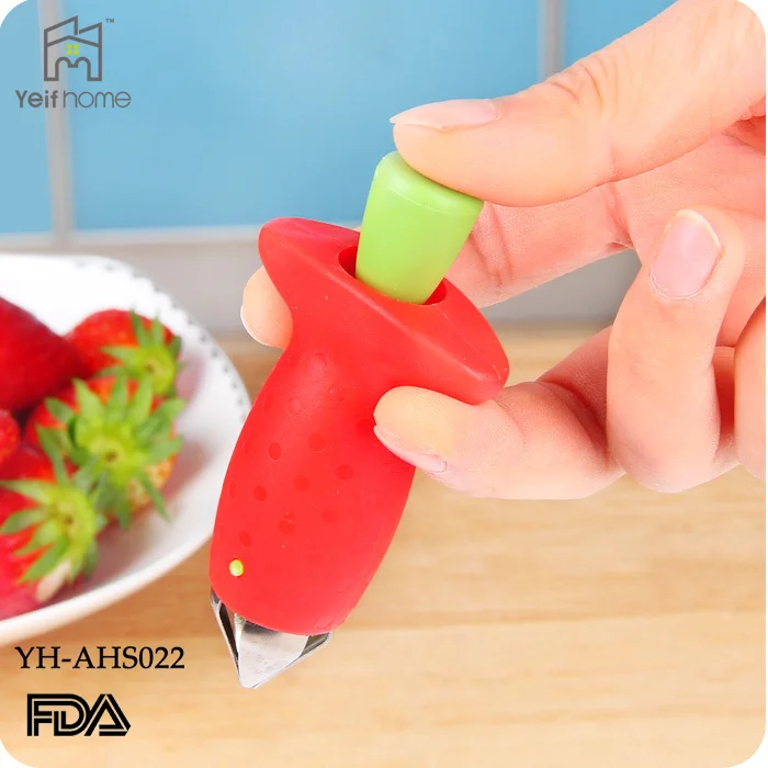 Amazon best sell Lovely Stem Gem Strawberry Huller and Strawberry Corer