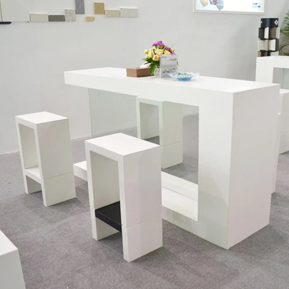 Square Dining Table Design Solid Surface Special Dining Table Design Solid Surface