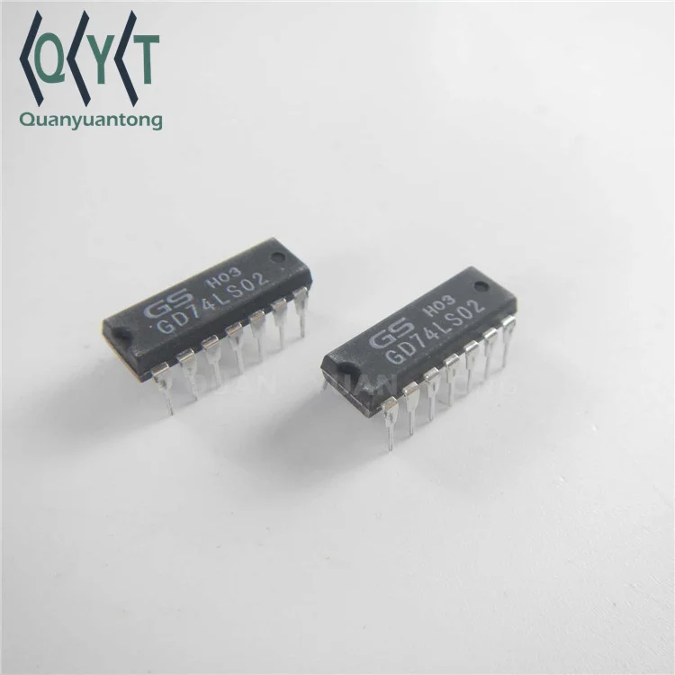 Original New 2 Input 1 Output Dip Logic Gates Ic 74ls02 Gd74ls02 Buy