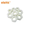 High quality plastic nut white hex nylon screw nut