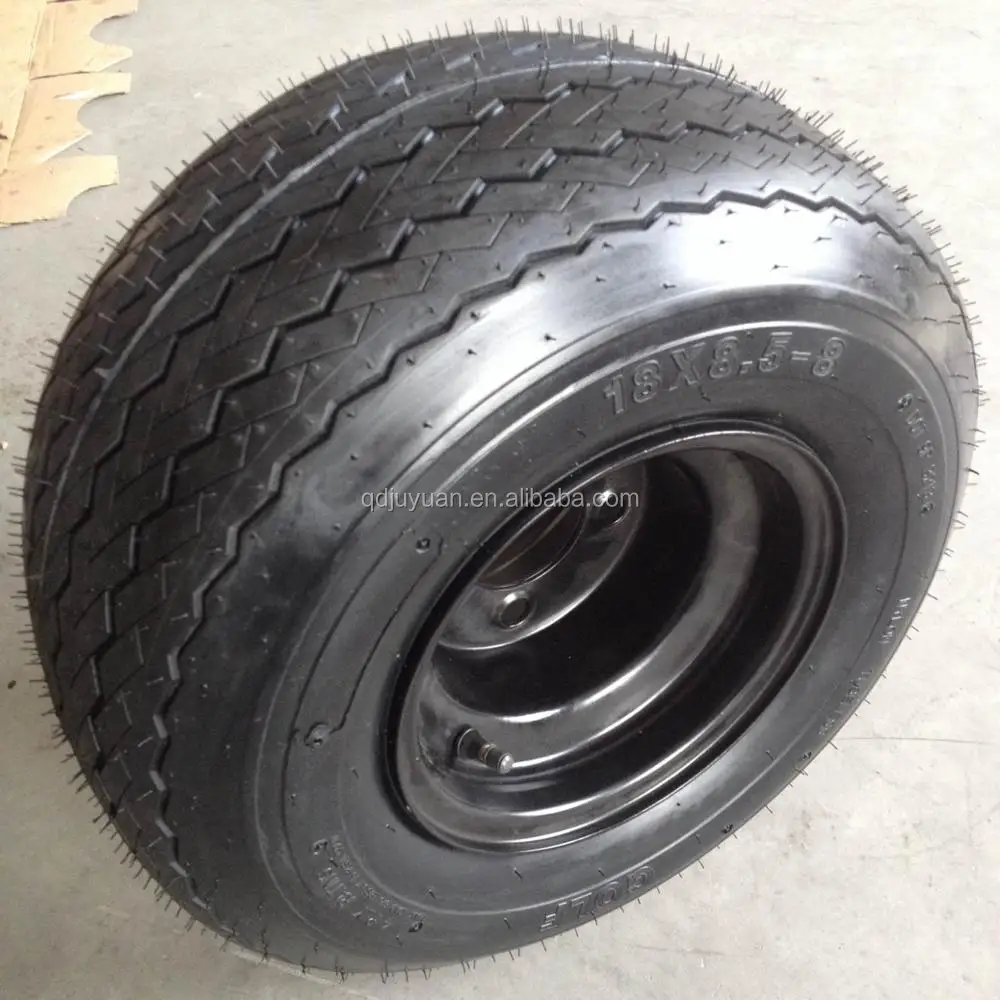 18*8.508 High Quality Nature Rubber Pneumatic Tubeless Rubber Wheel