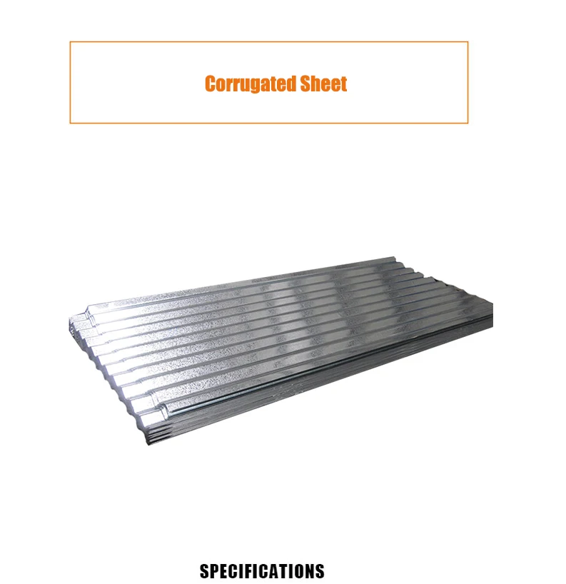 Color Coated Corrugated steel plate