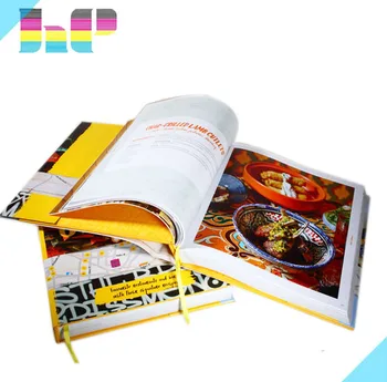 full color cheap cmyk cook book printing in jinhao