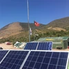 DIY solid mounted solar power system 5000w for home;easy installation solar kit for different application