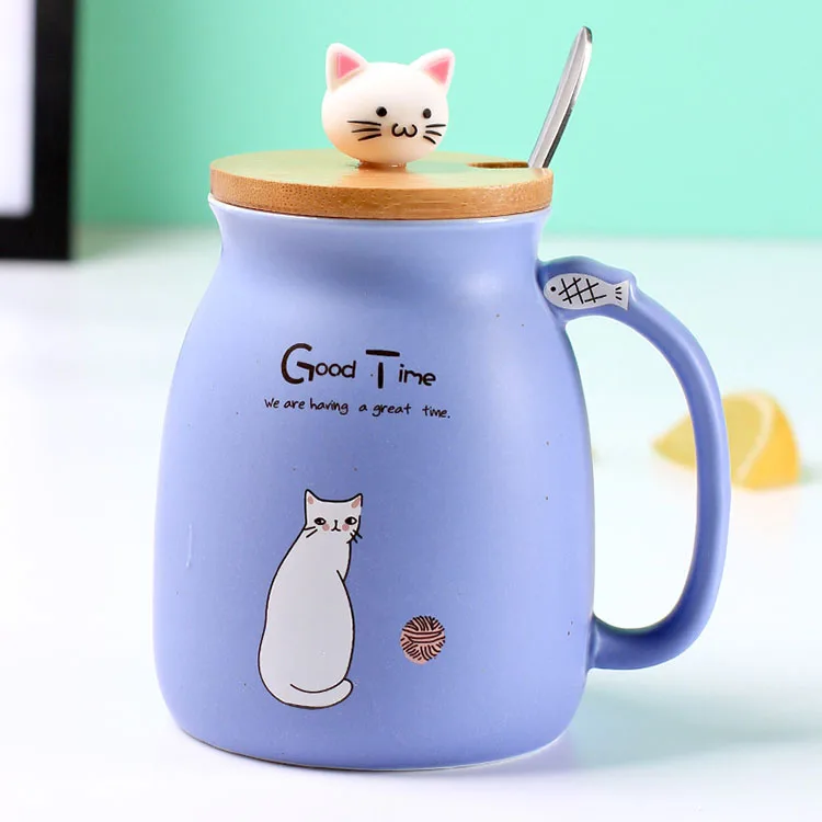 ceramic cat coffee mugs