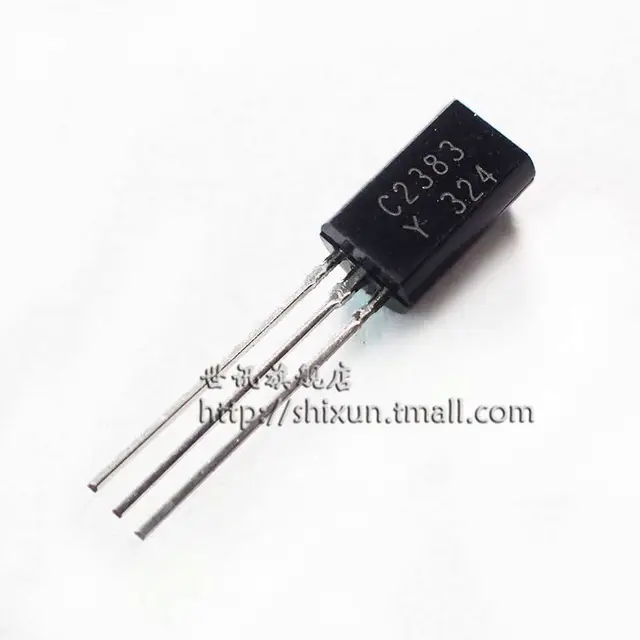 10pc NPN Transistor 2SC2383 C2383 160V 1A 900mW hfe= Y TO-92MOD Toshiba
