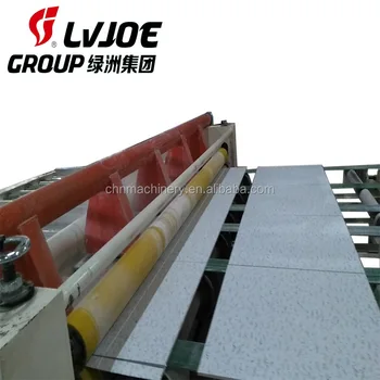 False Ceiling Tile Plaster Board Lamination Machine Buy