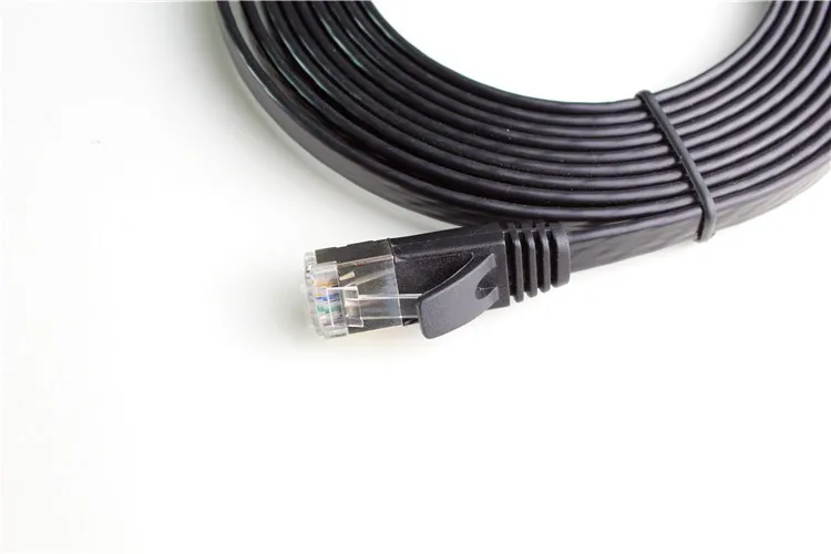 White NETWORK CAT5e/6 CABLES WHOLESALE Gigabit UTP 24AWG/26AWG Length 0.25m-50m