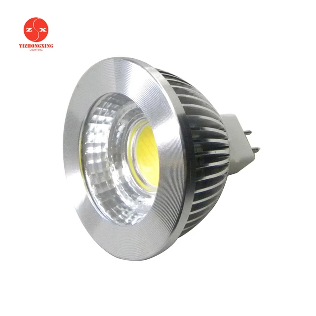 Dimmable 12V AC 24V DC 3000K Warm 500 Lumens Cup Bulb 5Watt MR16 LED Lamp