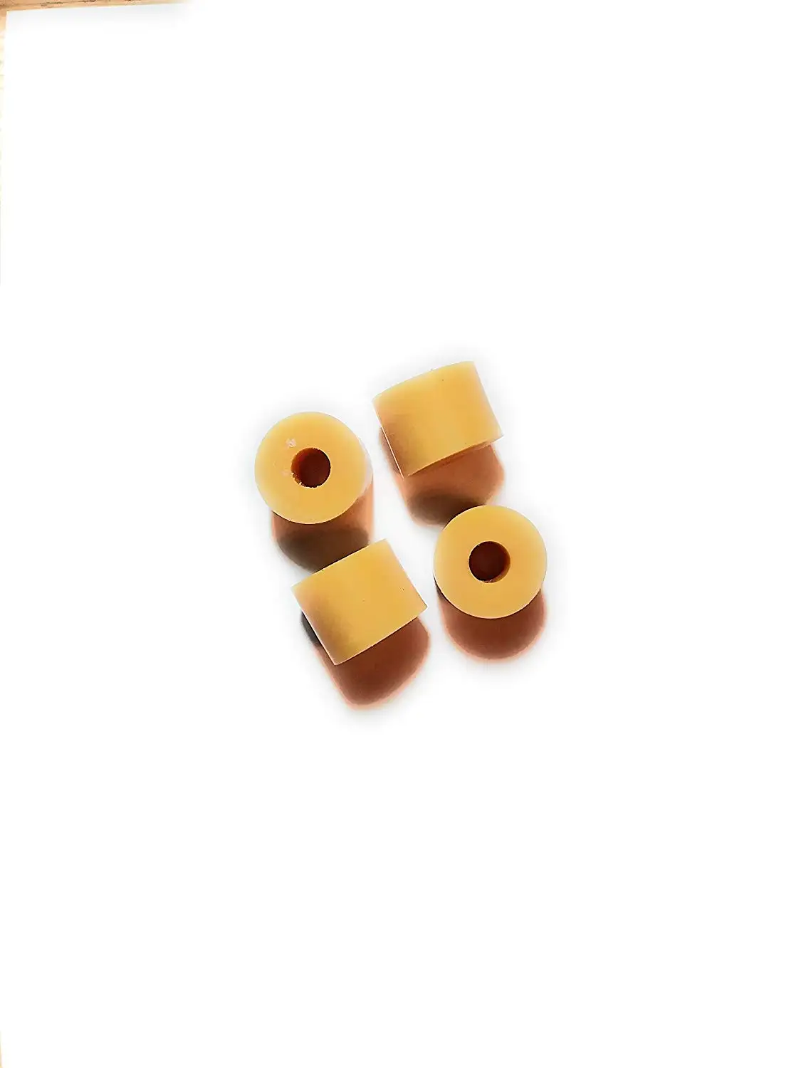 Kakesa Steel Drum Pan Mallets Replacement Tips - Gtr./Cello Amber (2 pr.)