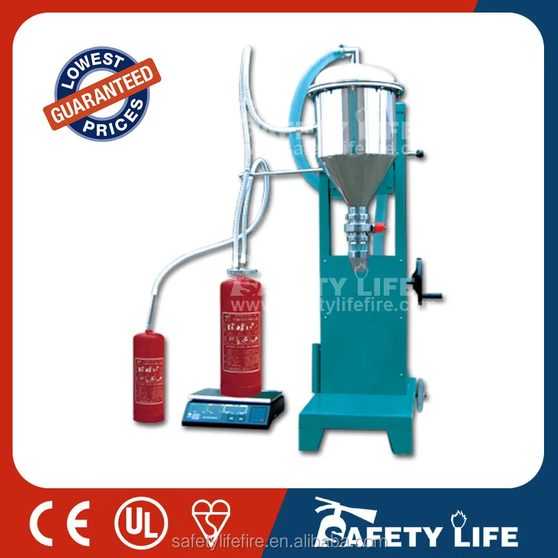 co2 machine de remplissage pour recharger le co2 extincteur