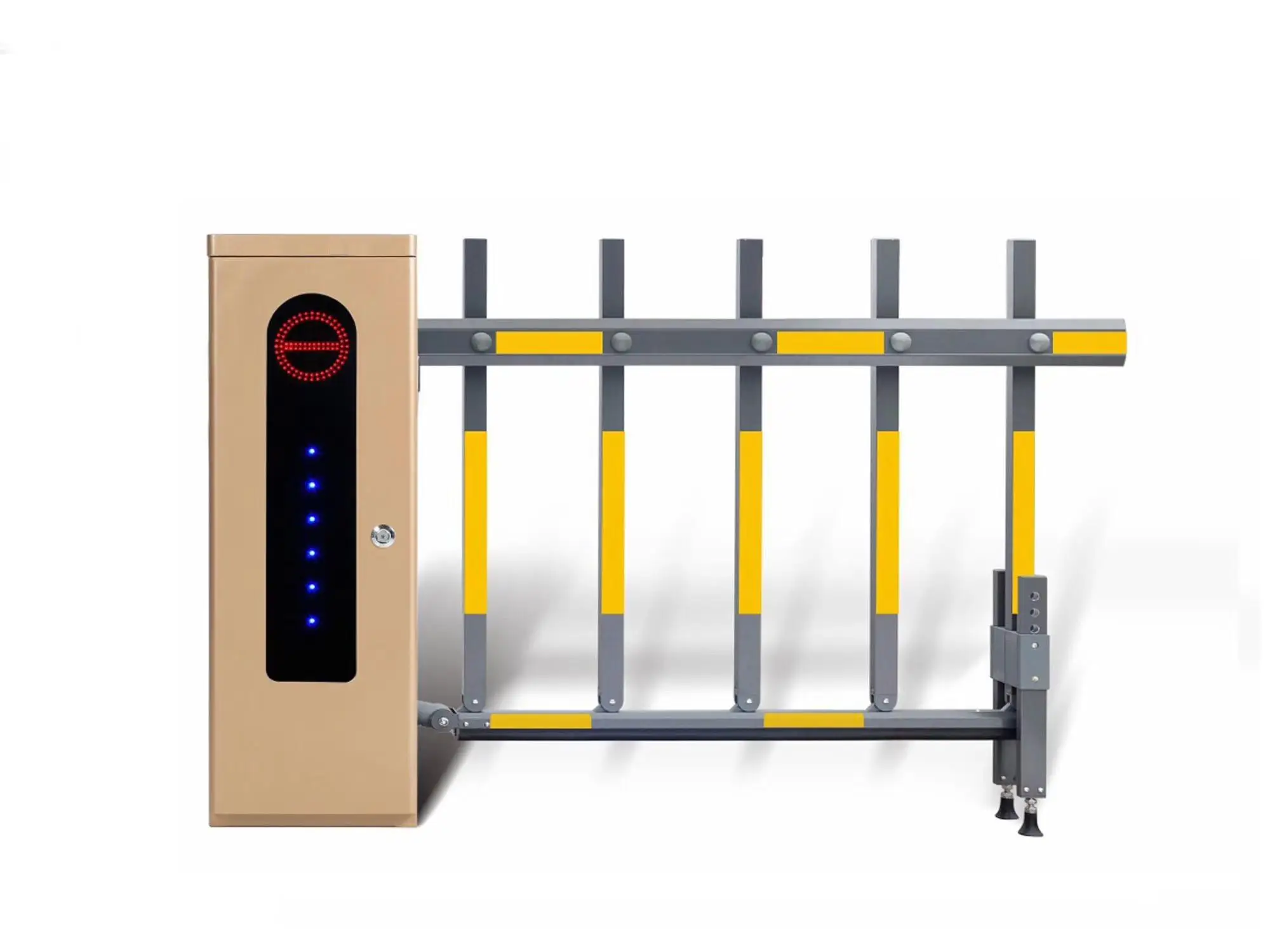 Shining automatic vehicle access security car parking boom gate barrier