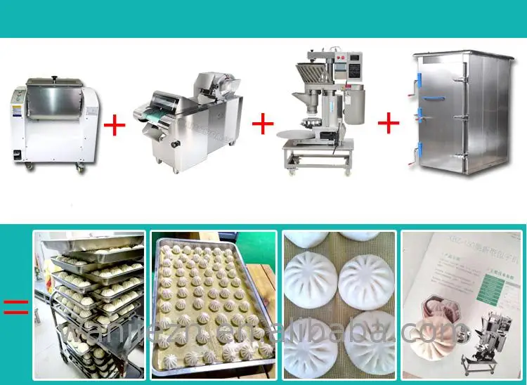 Pau Making Machine Wanjie Factory Price Machine Made In Chinese Automatic Baozi Bao Pau ...