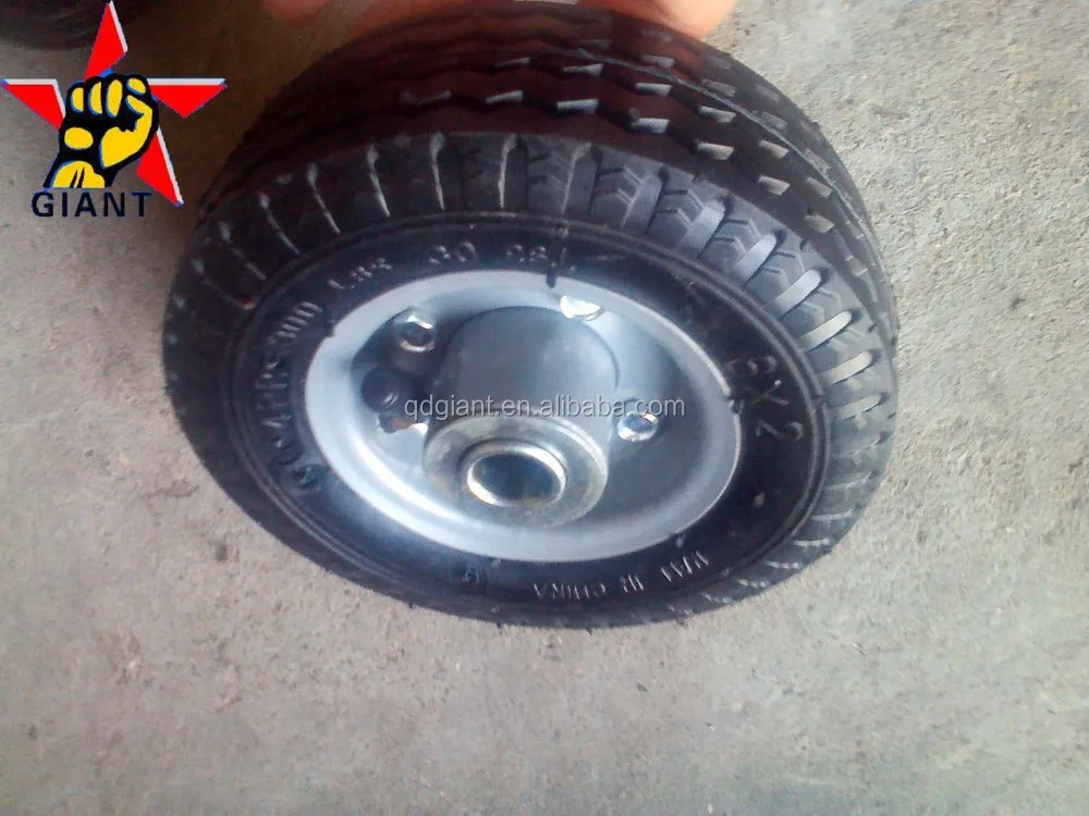 8" 2.50-4 pneumatic rubber wheel for wagons
