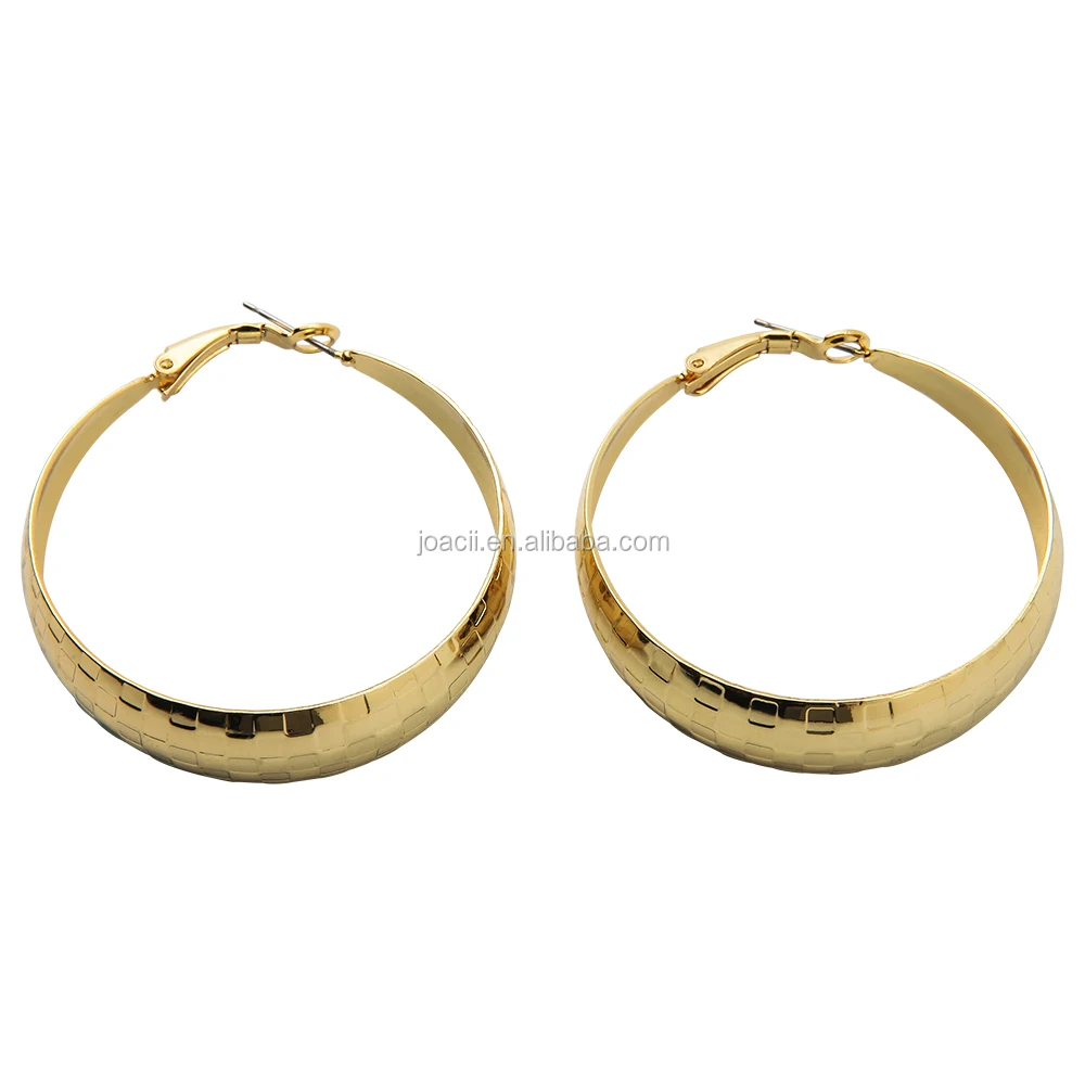 Joacii alloy copper hoop earrings jewelry